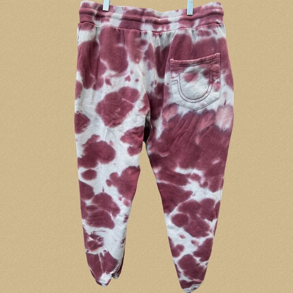 TRUE RELIGION MENS TIE DYE JOGGERS - Picture 2 of 4